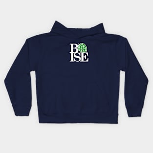 Boise loves beer! Kids Hoodie